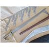 Image 5 : Kukri Machete w/ Curved Blades & Sheath, Sword Marked 1840 Spain, Tomahawks, etc