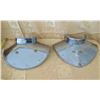 Image 2 : Qty 9 Medieval Templar Knights Iron Gorget Set Neck Plate Armor 16" Diameter
