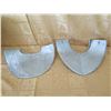 Image 7 : Qty 9 Medieval Templar Knights Iron Gorget Set Neck Plate Armor 16" Diameter
