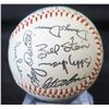 Image 1 : Autographed Baseball: Signed Bill Stein, Charlie Hough & Others  (Stand Not Included)