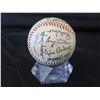 Image 4 : Autographed Baseball: Signed Bill Stein, Charlie Hough & Others  (Stand Not Included)