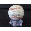 Image 5 : Autographed Baseball: Signed Bill Stein, Charlie Hough & Others  (Stand Not Included)