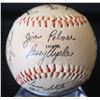 Image 1 : Autographed Baseball: Signed Jim Palmer, Tim Stoddard & Others  (Stand Not Included)