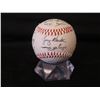 Image 3 : Autographed Baseball: Signed Richard Dotson, Chris Ryman & Others  (Stand Not Included)
