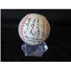 Image 2 : Autographed Baseball: Signed Randy Johnson, Gene Garber & Others  (Stand Not Included)
