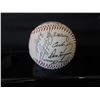 Image 2 : Autographed Baseball: Signed George Bamberger, Dave Kingman & Others  (Stand Not Included)