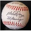Image 1 : Autographed Baseball: Signed Mitchell Page, Bob Kearney  & Others  (Stand Not Included)