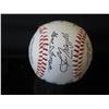 Image 3 : Autographed Baseball: Signed Larry McWilliams, Mike Easter  & Others  (Stand Not Included)