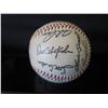 Image 3 : Autographed Baseball: Signed Al Oliver, Tim Wallach & Others  (Stand Not Included)