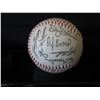Image 3 : Autographed Baseball: Signed Reggie Jackson, Don Aase & Others  (Stand Not Included)