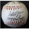 Image 1 : Autographed Baseball: Signed Scott Ullger, John Castino & Others  (Stand Not Included)