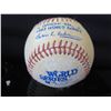 Image 2 : Qty 2 Balls: 1983 World Series Baseball & Vintage Softball