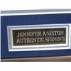 Image 3 : Framed Celebrity Photo of Jennifer Aniston w/ Authentic Signing & COA