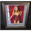 Image 1 : Framed Celebrity Photo of Jennifer Aniston w/ Authentic Signing & COA