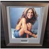 Image 1 : Framed Celebrity Photo of Jennifer Aniston w/ Authentic Signing & COA