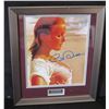 Image 1 : Framed Celebrity Photo of Bo Derek w/ Authentic Signing & COA