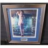 Image 1 : Framed Celebrity Photo of Milla Jovovich w/ Authentic Signing & COA