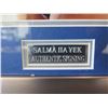 Image 3 : Framed Celebrity Photo of Salma Hayek w/ Authentic Signing & COA