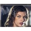 Image 2 : Framed Celebrity Photo of Milla Jovovich 'Resident Evil' w/ Authentic Signing & COA