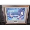 Image 1 : Framed Animated Photo Signed Mary Costa 'Sleeping Beauty' w/ Authentic Signing & COA