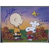 Image 2 : Framed Animated Photo Signed Brad Kesten 'Charlie Brown' w/ Authentic Signing & COA