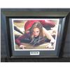 Image 1 : Framed Celebrity Photo of Kristin Bauer 'True Blood' w/ Authentic Signing & COA