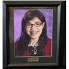 Image 1 : Framed Celebrity Photo of America Ferrora 'Ugly Betty' w/ Authentic Signing & COA