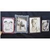 Image 1 : Qty 4 Framed Celebrity Photos: Lana Turner, Randolph Scott, Sonja Henie, etc, All Signed