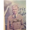 Image 4 : Qty 3 James Stewart Photos, All Signed, w/ Info on Back of Page Protector