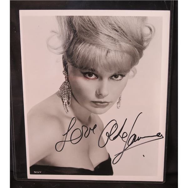 Vintage Photograph of Elke Sommer 'The Prize', Signed, Stamped Approved 1963