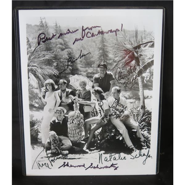 Vintage Photograph of Gilligan's Island, Signed Sherwood Schwartz Producer & Cast