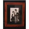 Image 1 : Framed Signed Photograph of Edgar Bergen and Charlie McCarthy 9"x11"