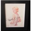Image 1 : Framed Signed Artwork of Jenna Elfman 10"x12"