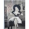 Image 2 : Framed Signed Photograph of Betty Grable 11"x13"