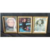 Image 1 : Qty 3 Framed Celebrity Photos: Ewa Mataya, Loree Jon Jones & Other