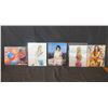 Image 1 : Qty 5 Celebrity Photos: Milla Jovovich, Alison Krauss & Others, Some Signed w/ COA