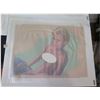 Image 8 : Qty 7 Unframed Artwork Nude Ladies, Misc Size, 1 Signed Ernie Centofanti 2011