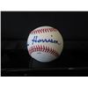 Image 2 : Autographed Official League Baseball Signed Linda Harrison  (Stand Not Included)
