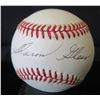Image 1 : Autographed American League Baseball Signed Sharon Gless  (Stand Not Included)