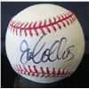 Image 1 : Autographed American League Baseball Signed Joan Collins  (Stand Not Included)