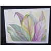Image 1 : Unframed Leaf Artwork Signed Tiffany SB 9/17/14