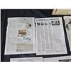 Image 12 : Qty 10 Balloon Art, Magazine Clippings, etc (2 Framed)