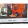 Image 4 : Qty 3 Astronaut Signed Photos: Robert Thirsk, Ronald Garan Jr, Jeana Seager & Coin