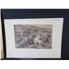 Image 9 : Qty 4 Black & White Art: Port D'Ostie Plans, Antikes Stiergefecht, Floral Festival, etc