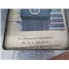Image 21 : Qty 7 Framed Photos: Bob Dole, Newt Gingrich, Ronald Reagan, George Bush, etc