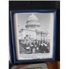 Image 2 : Qty 7 Framed Photos: Bob Dole, Newt Gingrich, Ronald Reagan, George Bush, etc