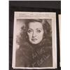 Image 2 : Qty 3 Celebrity Photos: Bette Davis, Jack Carson & Douglas Montgomery, Some Signed