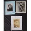 Image 1 : Qty 3 Celebrity Photos: Robert Alda, Robert Mitchum & Jean Hersholt, Some Signed