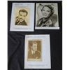 Image 1 : Qty 3 Celebrity Photos: Dinah Shore, Eugene O'Brien & Cesar Romero, Some Signed
