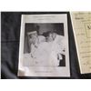Image 12 : Qty 8 Celebrity Photos & Documents: Autograph Album, Marilyn Monroe, etc, Some Signed